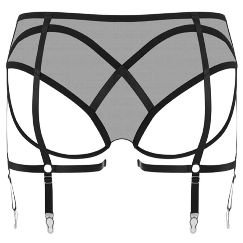 Prey Full Suspender Knicker