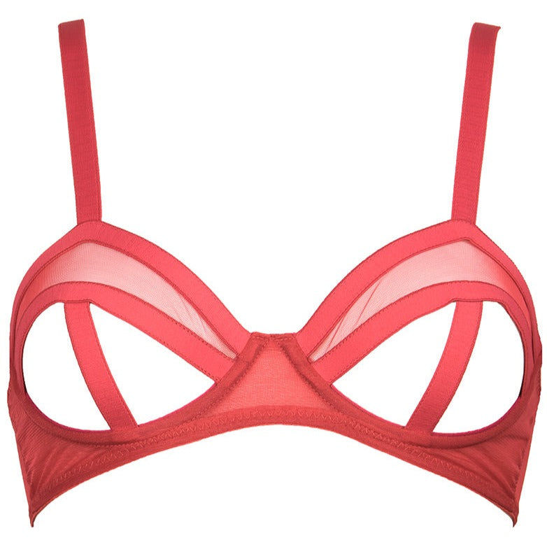 Prey Red Bra