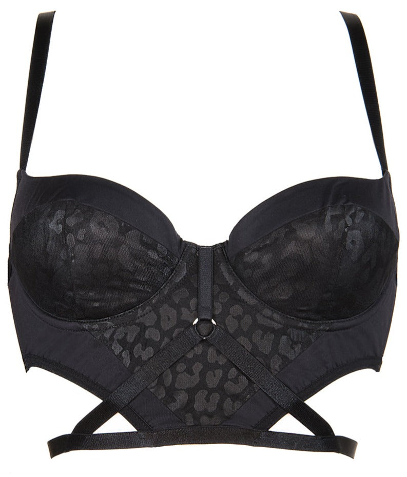 Raw Longline Bra