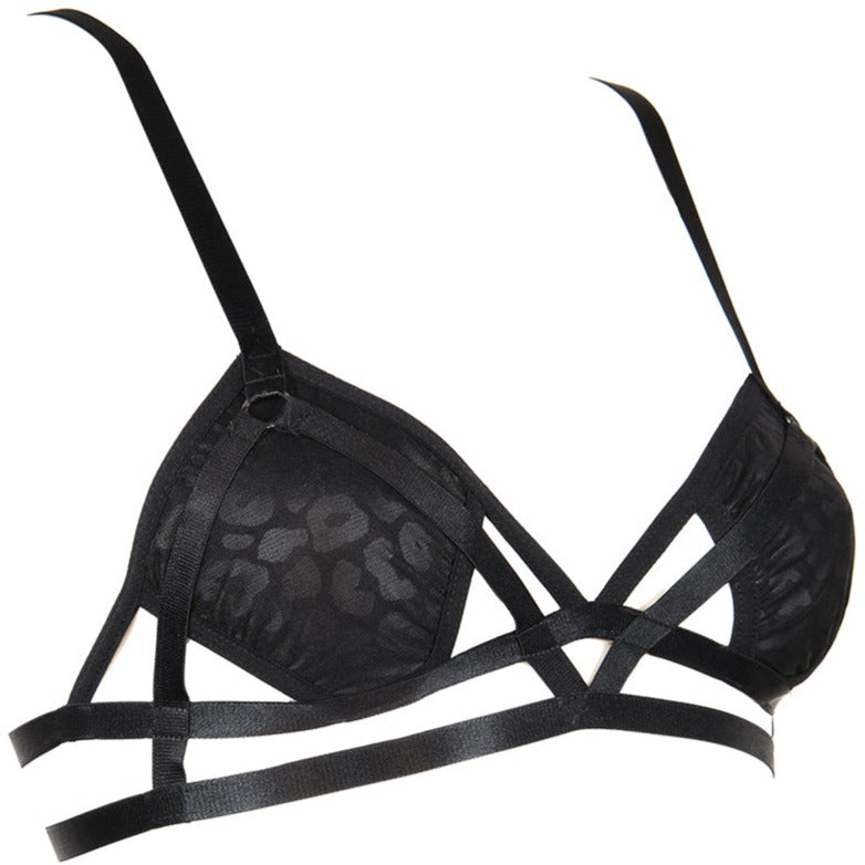 Raw Strap Soft Bra