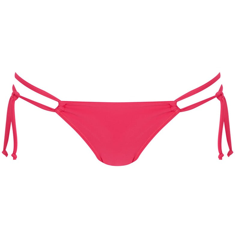 Jet Lag Coral String Brief