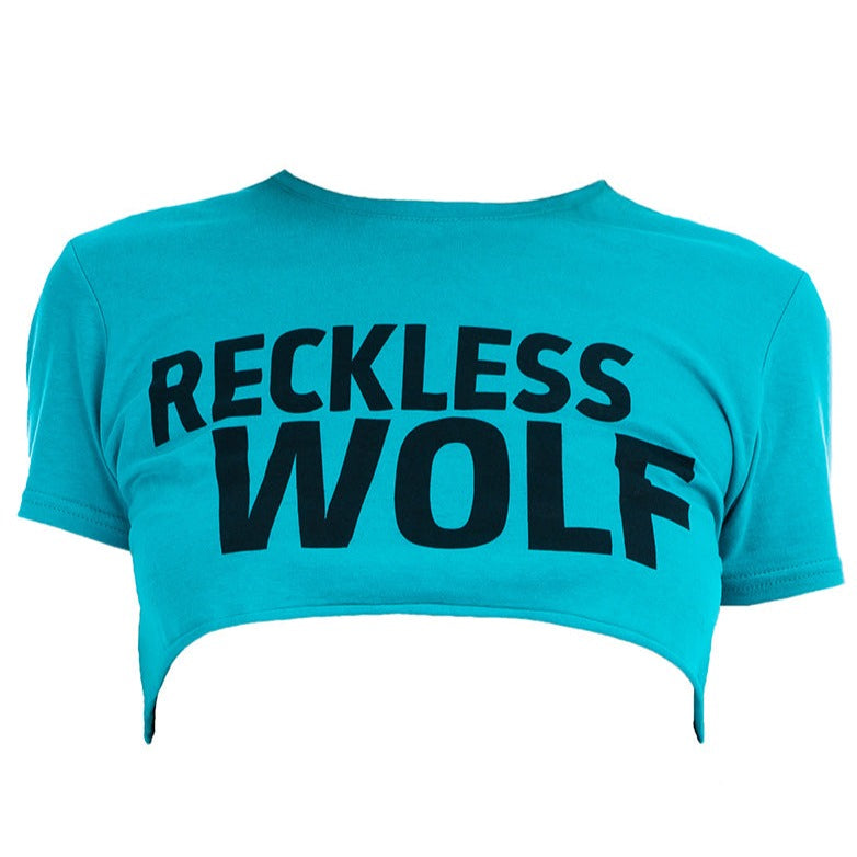 Reckless Turquoise Crop T-shirt